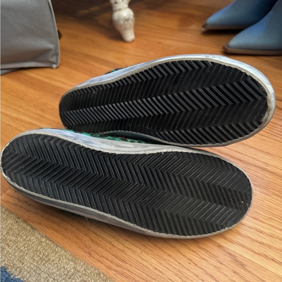 Golden goose calf hair leopard superstar sneakers - Picture 4 of 5